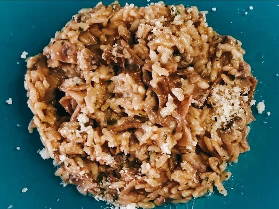 Risotto aux champignons à la cocotte minute ©Federica Greppi